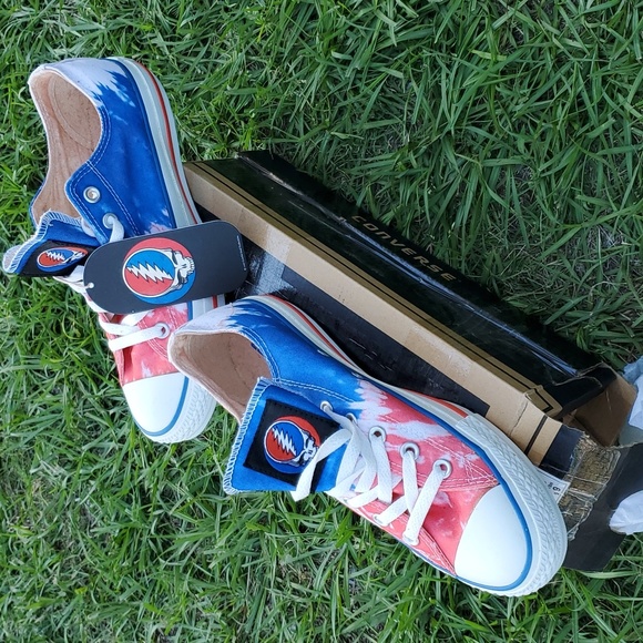 Rare Grateful Dead Converse never worn NWT - Picture 1 of 5